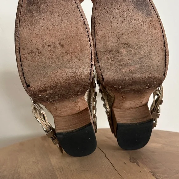 Freebird by Steven - Blade Snakeskin Ankle Boots - Picture 6 of 7